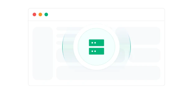 Dedicated server illustration