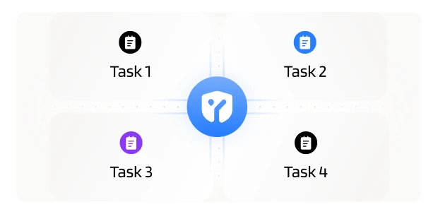 High-concurrency task compatible illustration